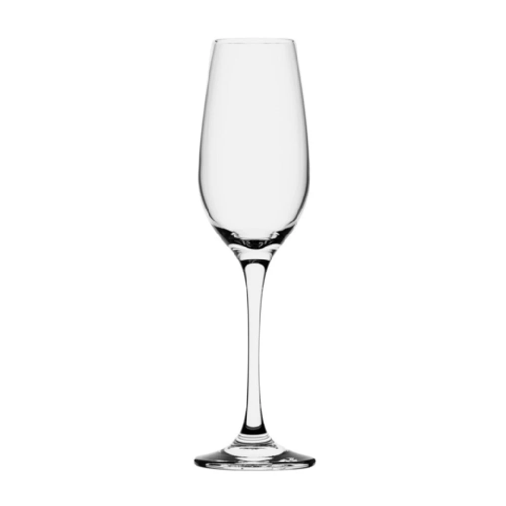 Steelite P440295 6.75 Oz Champagne Flute Glass Soda Lime Amber 24 Packs