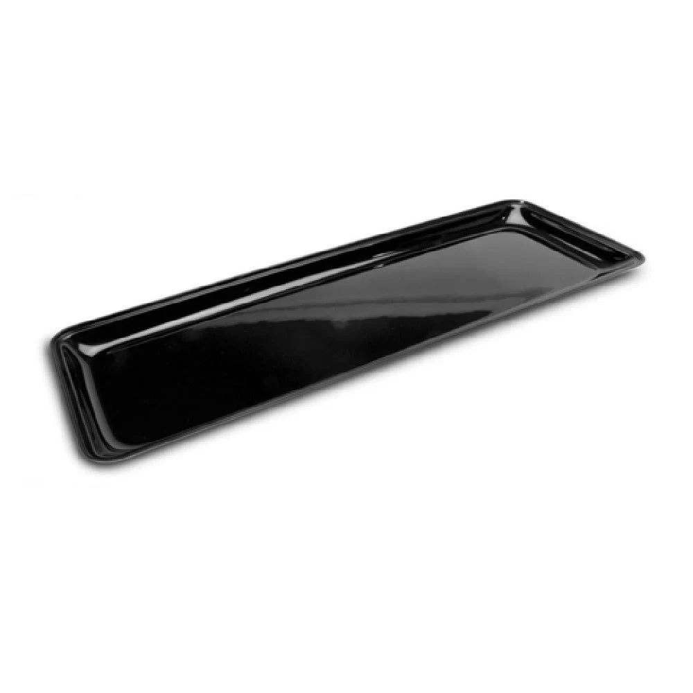 Steelite DFTRC301010 30 Inch Tray Market Tray Acrylic Black 6 Cases