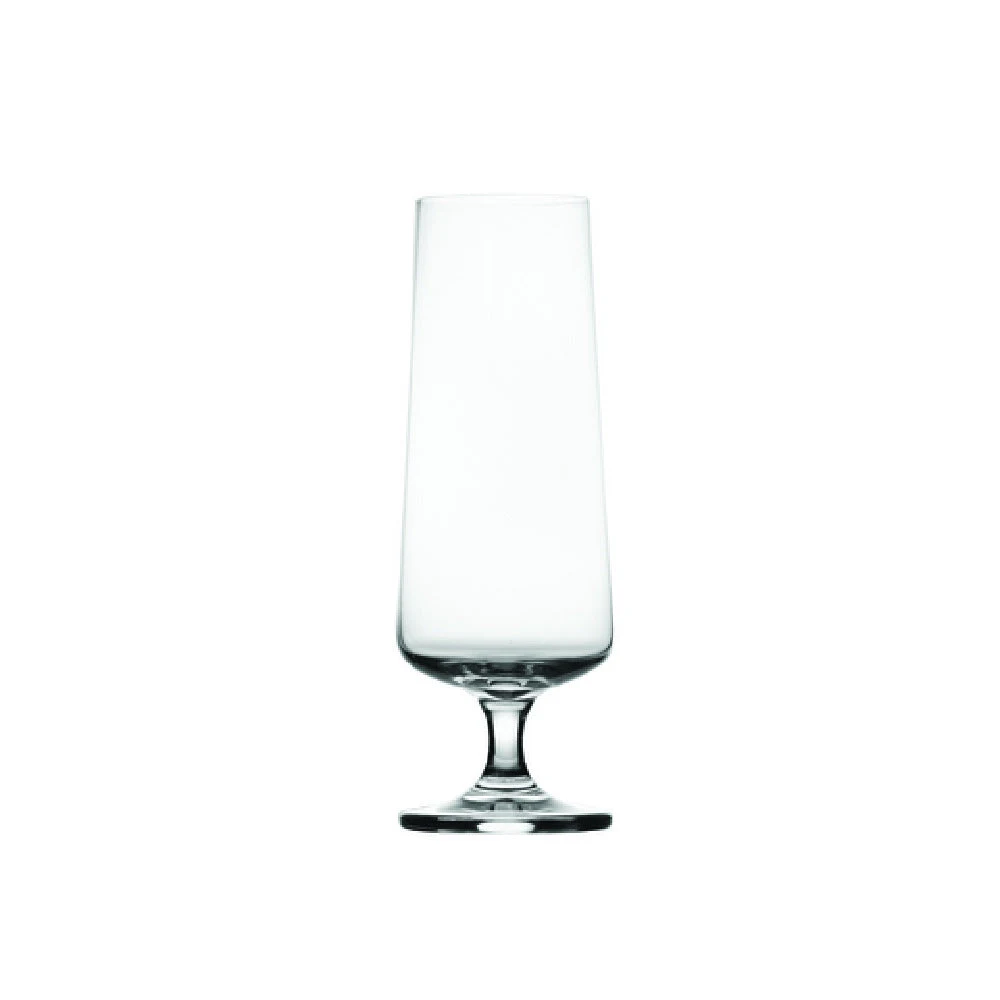 Hospitality Brands HGR47935-006 12.5 oz Glass Lead-Free Crystal Pilsner with Sheer Rim