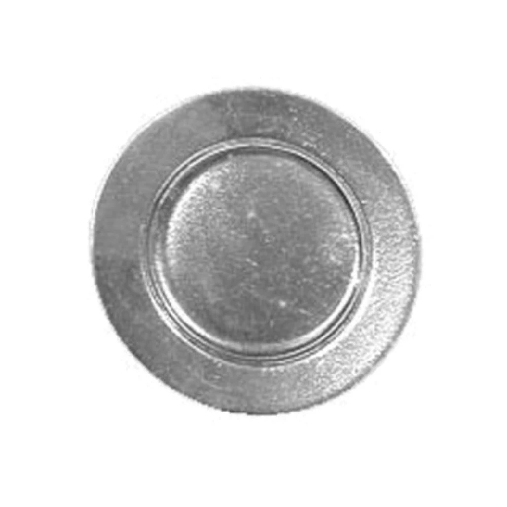 Bon Chef 1041HGLD 6 Inch Aluminum Plate with Ceramic-look Coating Sandstone Harvest Gold