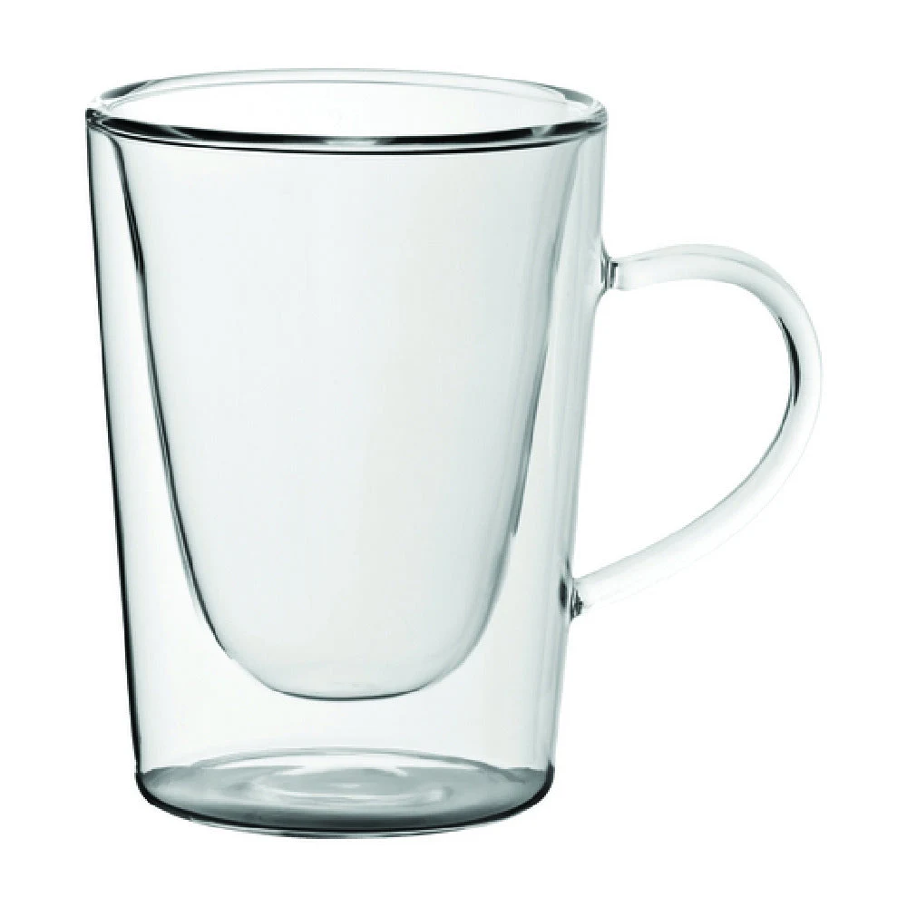 Steelite UR90016 18-1/4 Oz Soda Lime Coffee Mug Clear Glass - 6 Packs
