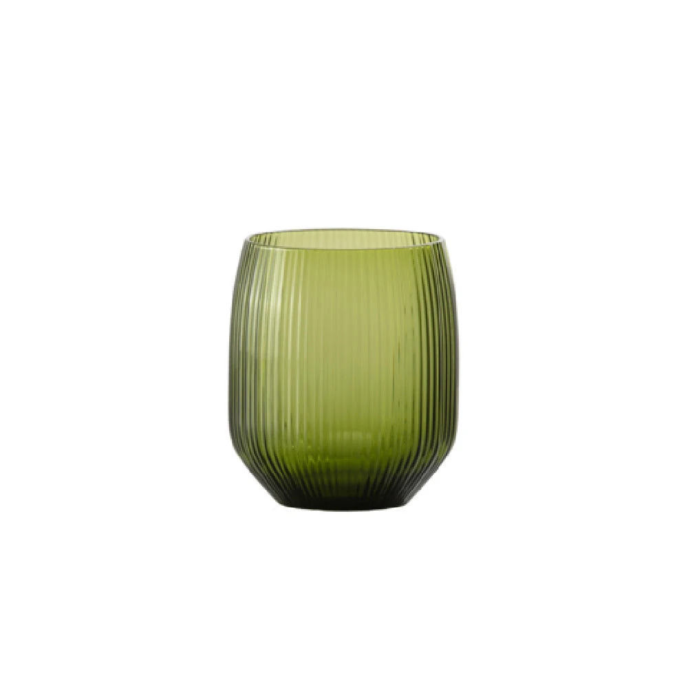 Fortessa ESTIVA.GR.4.03 Estiva Textured Palm Green Tall Tumbler 17.5oz (518ml)