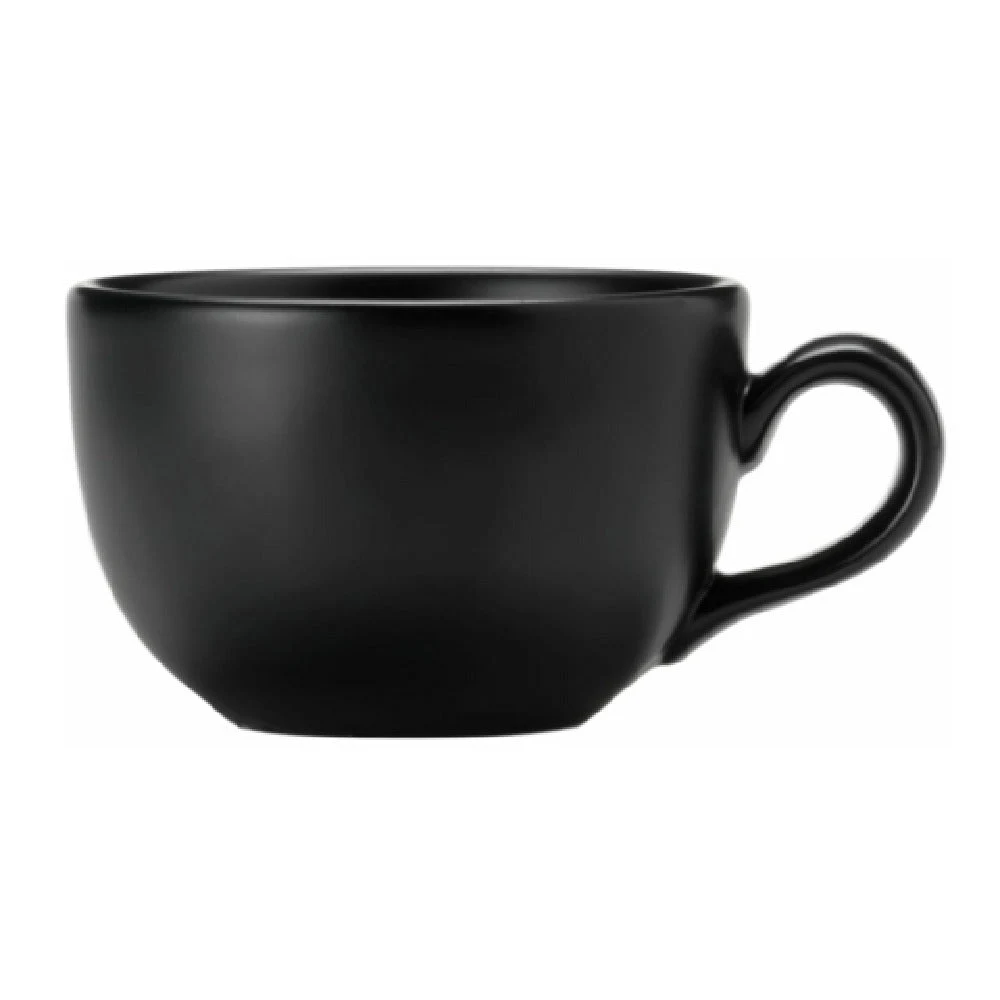 Libbey DRI-12-O 7-3/4 Oz Cup With Handle Porcelain Satin Matte Finish