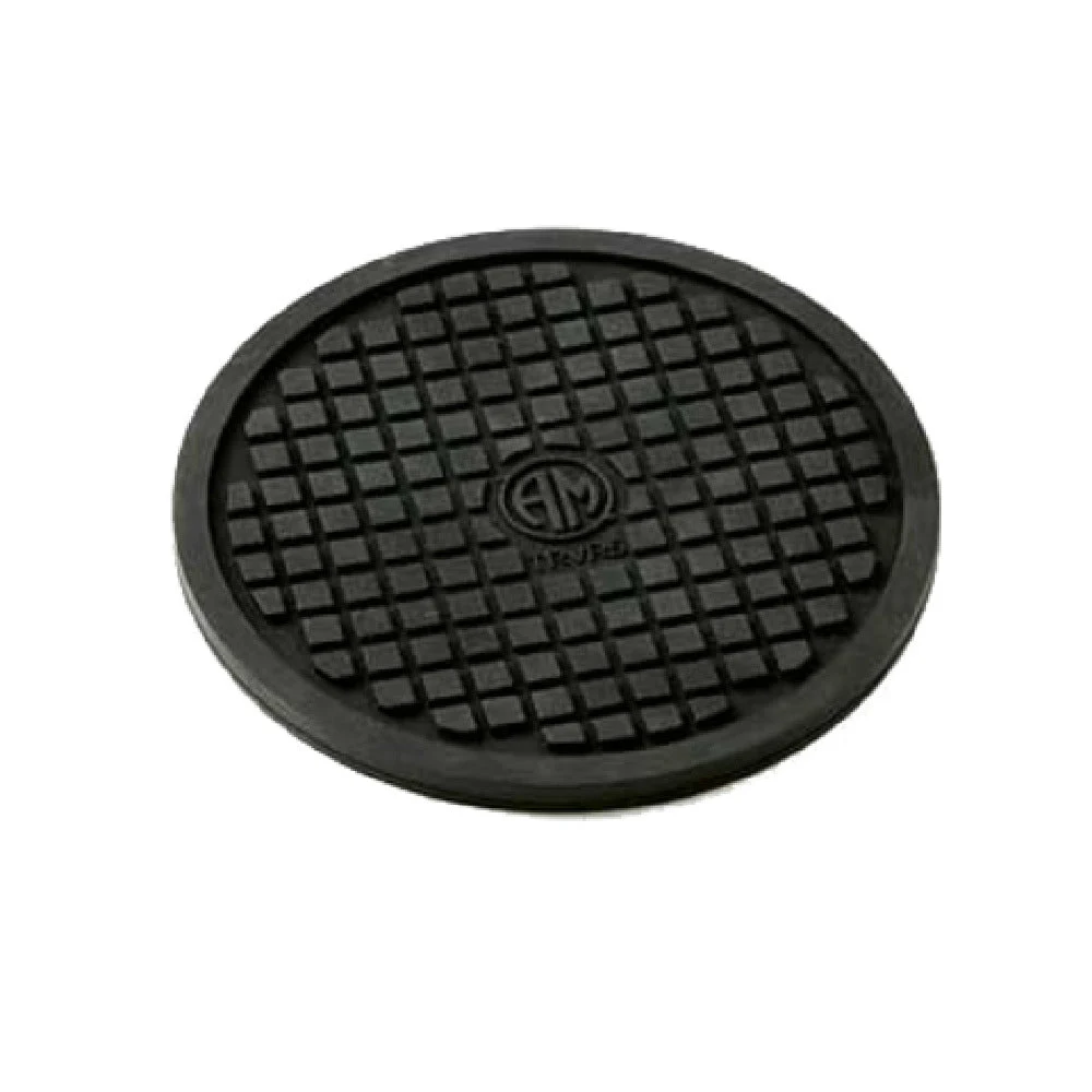 American Metalcraft TRVR5 5 Inch Diameter Round Trivet Silicone Black and Slip Resistant