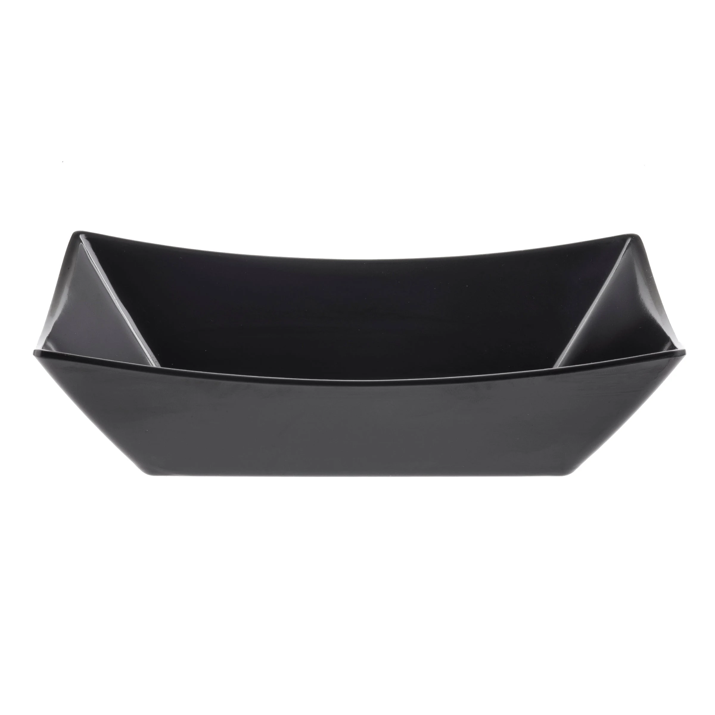 Tablecraft 20029BK 17 Oz Fry Tray Melamine Dishwasher Safe Black