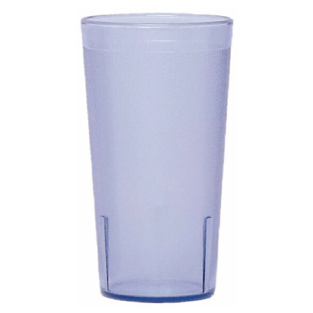 Cambro 1600P401 16.4 Oz Colorware Tumbler Impact Resistant Textured Slate Blue