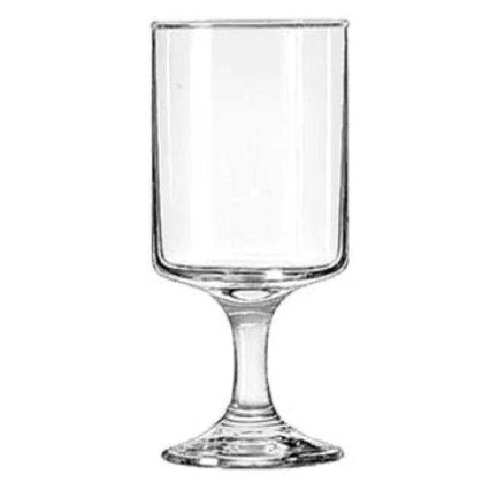 Libbey 3556 11 Oz. Glass Goblet with Safedge Rim and Foot Guarantee