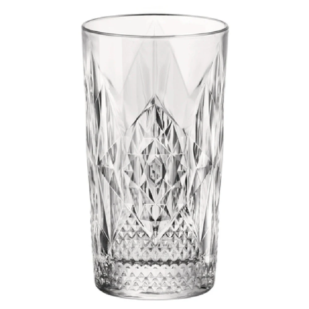Steelite 49136Q529 16.5 Oz Cooler Glass Soda Lime Stemless with Easy Maintenance