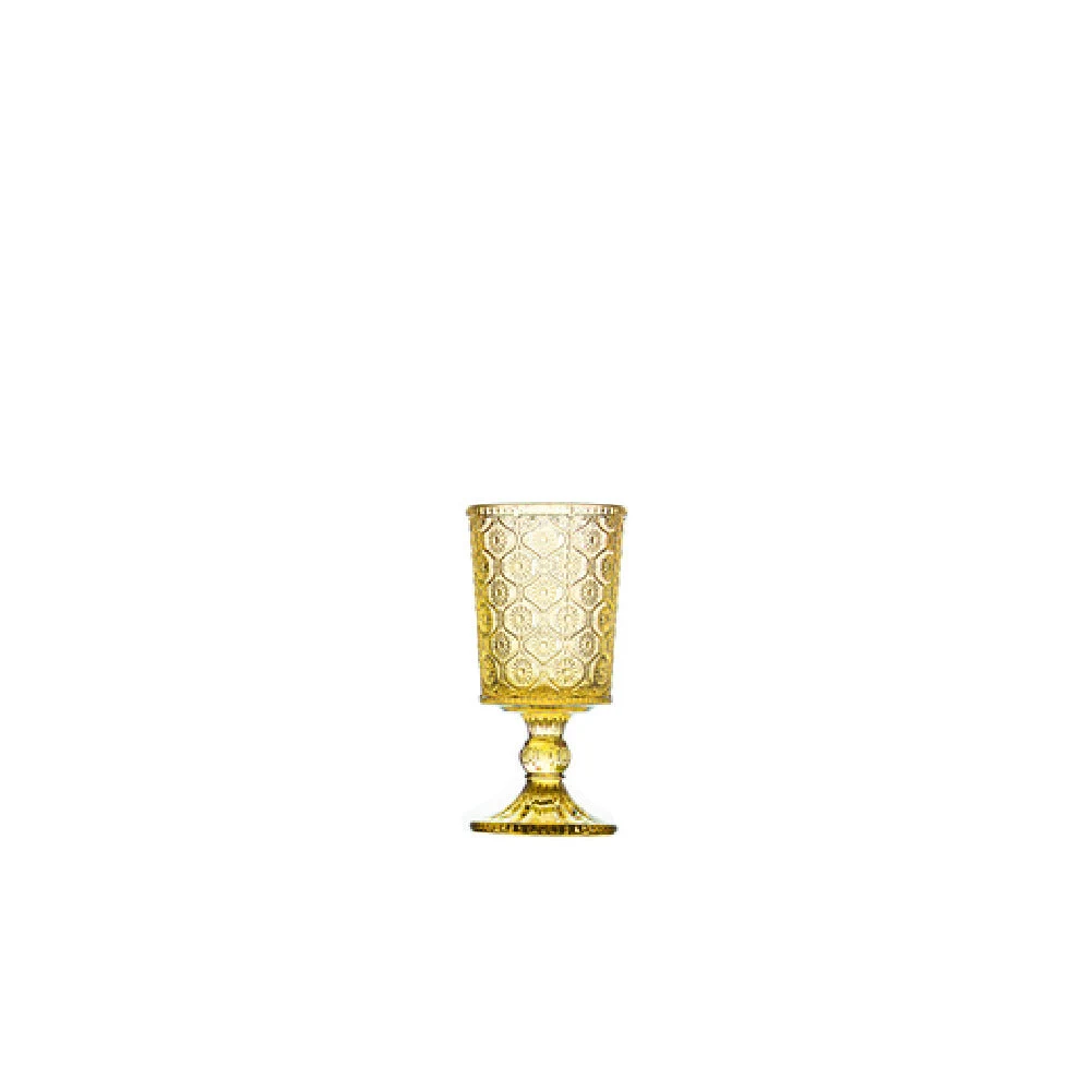 Hospitality Brands FG349001-016 8 Oz Amber Glass Goblet with Premium Material
