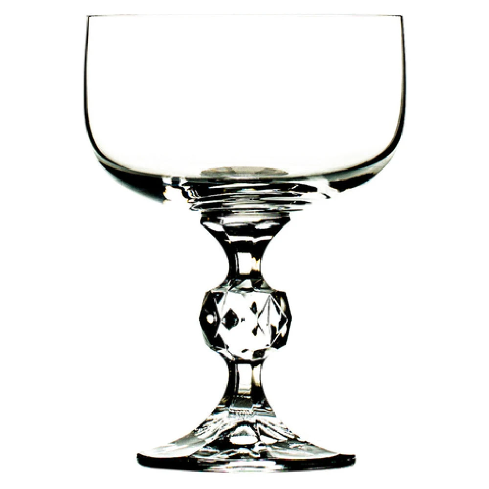 Hospitality Brands HGC149200-006 6.75 Oz Clear Gem Coupe Glass Lead-Free Crystal