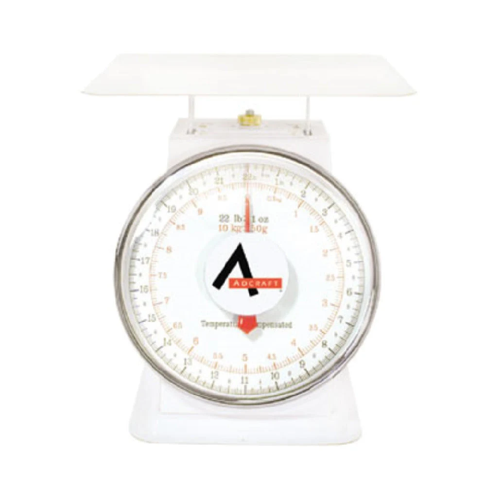 Admiral Craft SCA-221 Scale Dial Type 22 Lbs 352 Oz Capacity Top Loading Counter Model with Dual Measurement