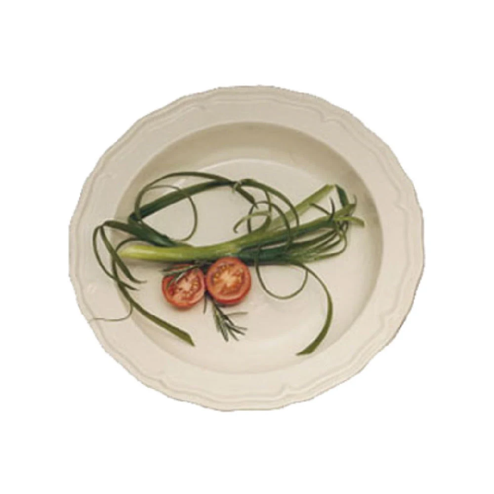 Bon Chef 1035GINGER 30 Oz Round Bowl Aluminum with Ceramic-Look Sandstone