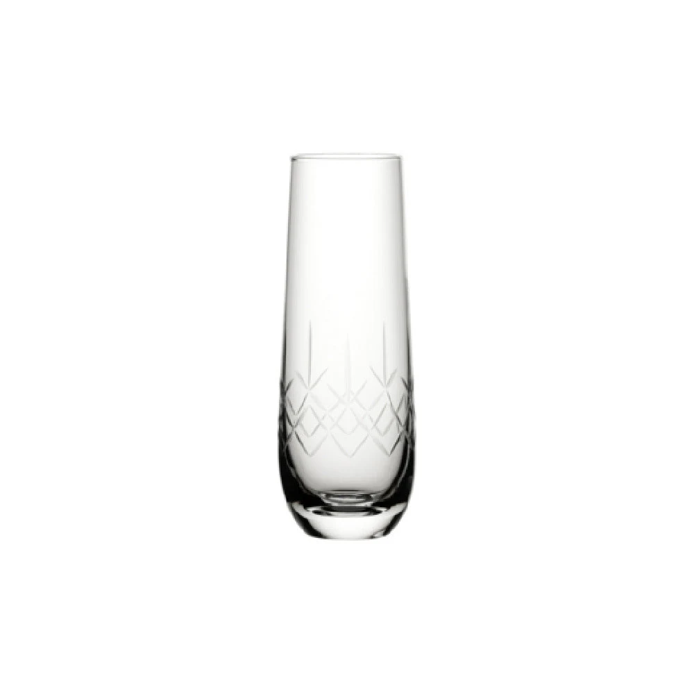 Steelite UR90717 10.5 Oz Champagne Glass Lead-Free Crystal Clear - 2 Dozen