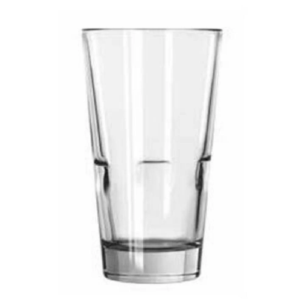 Libbey 15965 14 Oz Beverage Glass Glass Stackable DuraTuff 12 Packs