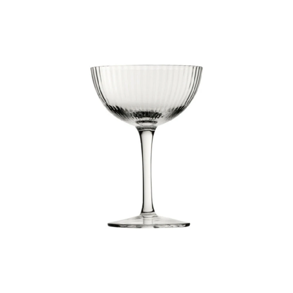 Steelite UR90235 8.0 Oz Deep Coupe Glass Soda Lime Clear 2 Dozen Packs