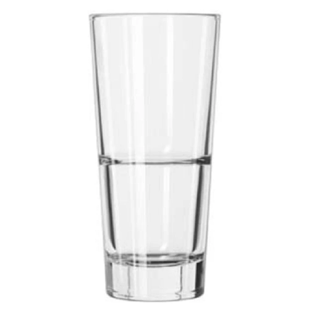 Libbey 15714 14 Oz Glass Stackable DuraTuff Water Tumbler