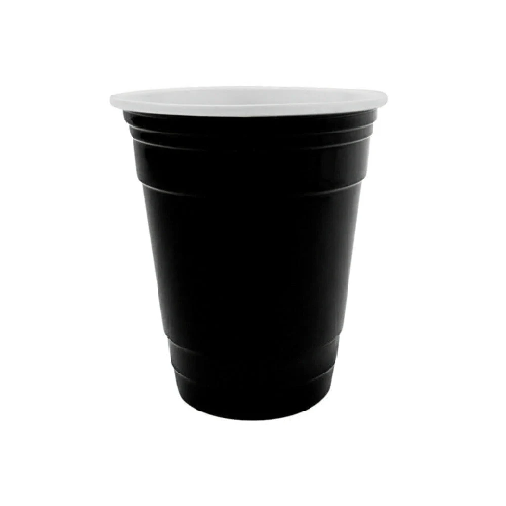 GET Enterprises SC-16-BK 16 Oz Reusable Tumbler Black Polypropylene