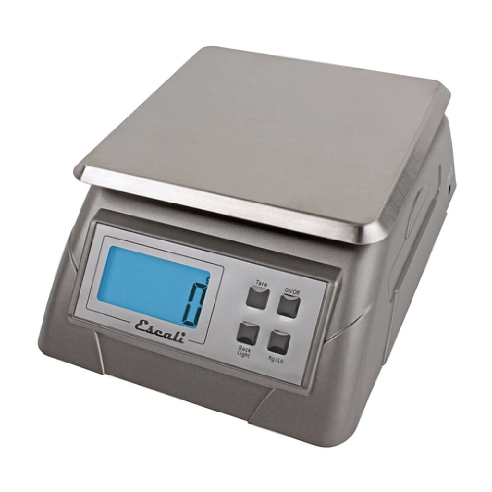 Carlisle SCDG13 7-1/4 Inch Square Digital Scale with Stainless Steel Platform