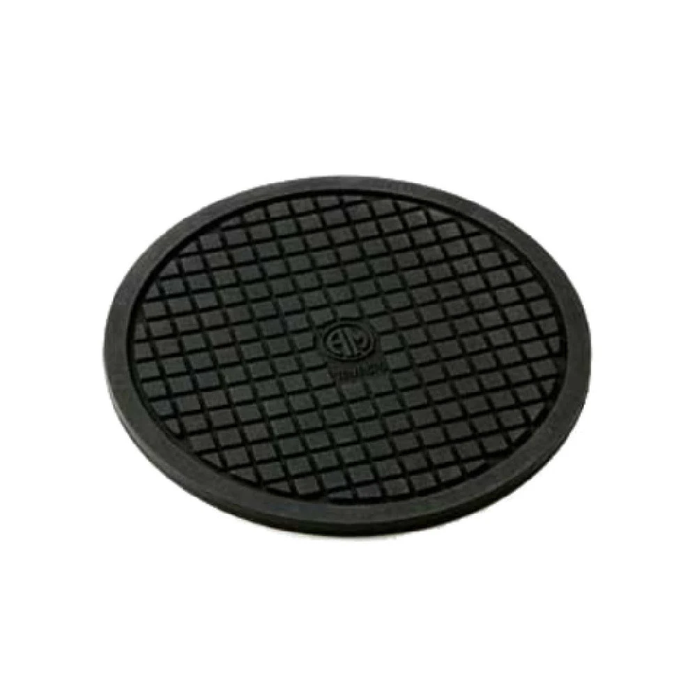 American Metalcraft TRVR675 6-3/4 Inch Diameter Round Trivet Heat Resistant Silicone Black