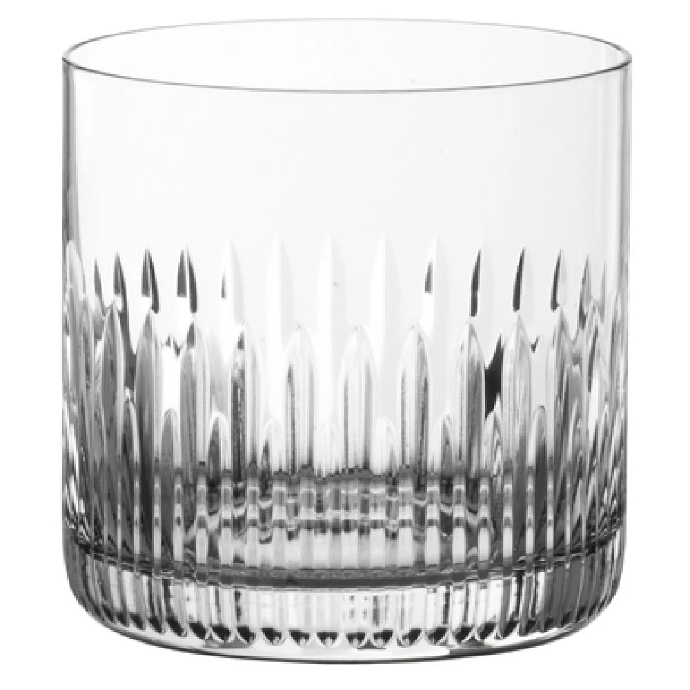 Steelite 480158R384 12.5 Oz Old Fashioned Glass Crystalline with Rim Treatment