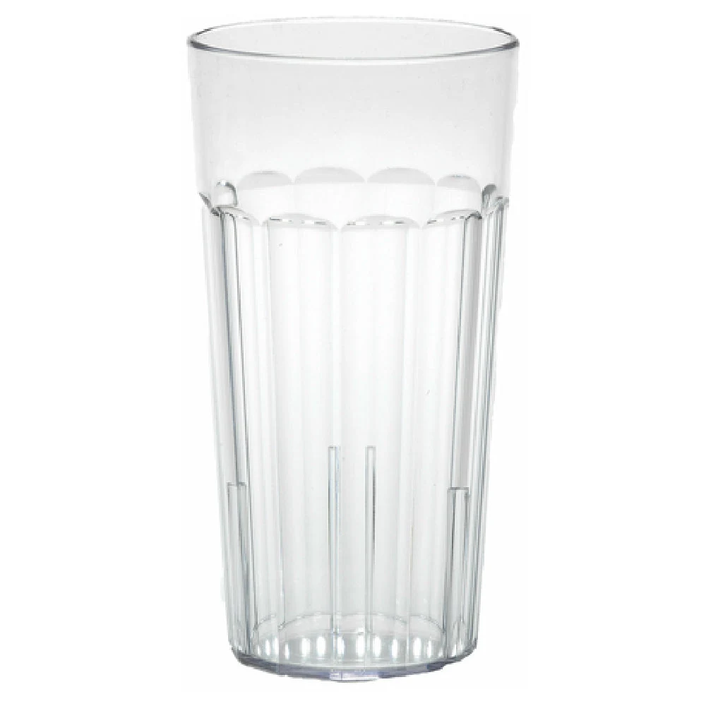 Cambro NT20152 22 Oz Clear Tumbler Impact Resistant Plastic Fluted