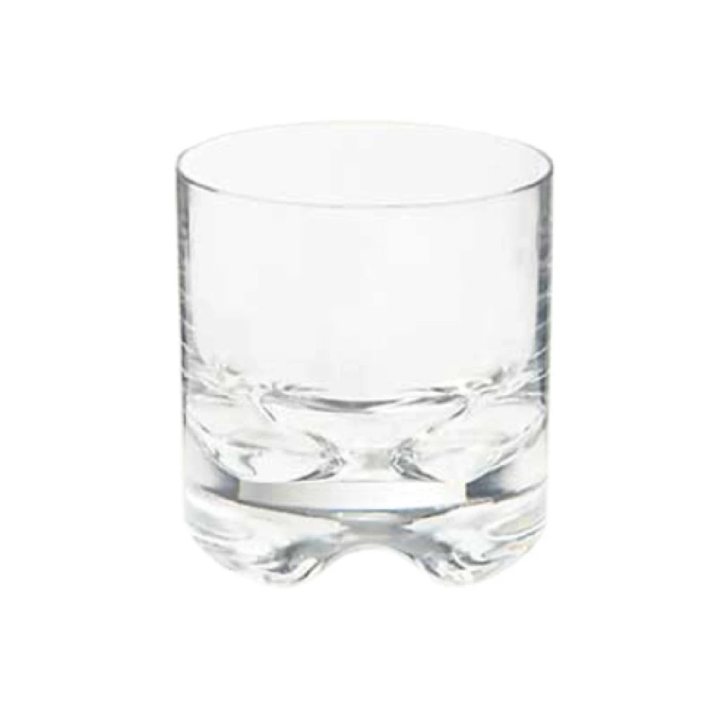 GET Enterprises SW-1429-1-SAN-CL 10 Oz Roc N Roll Rocks Glass Clear SAN