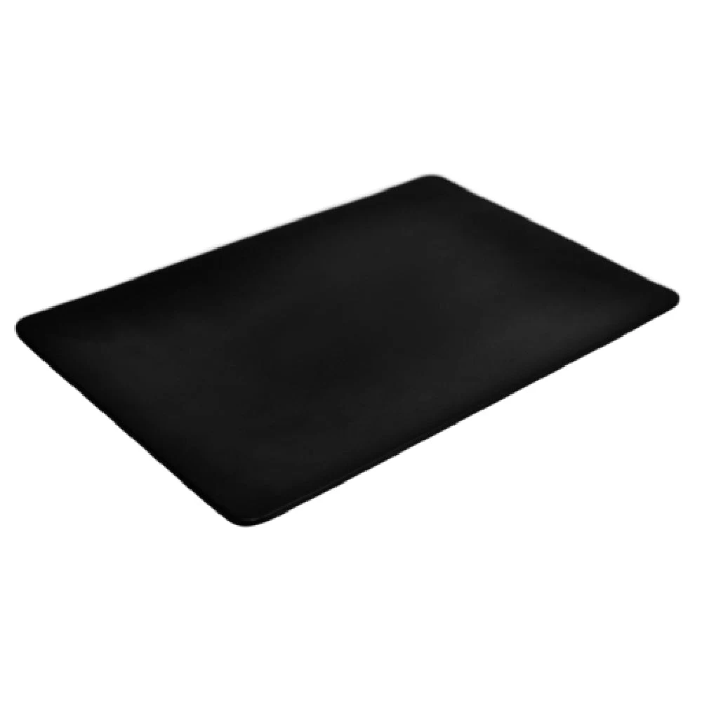 BauscherHepp TB1442 11-3/4 Inch Oxford Collection Tray with Chip and Stain Resistance Melamine Black Matte
