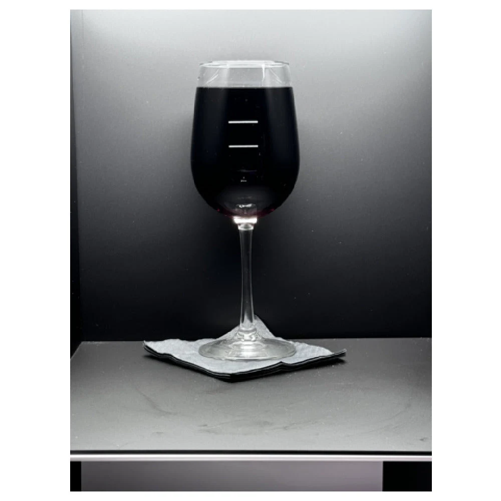 Buccaneer Container Corp 6Y9PL7531 10.5 Oz Wine Glass Laser Etched Glass