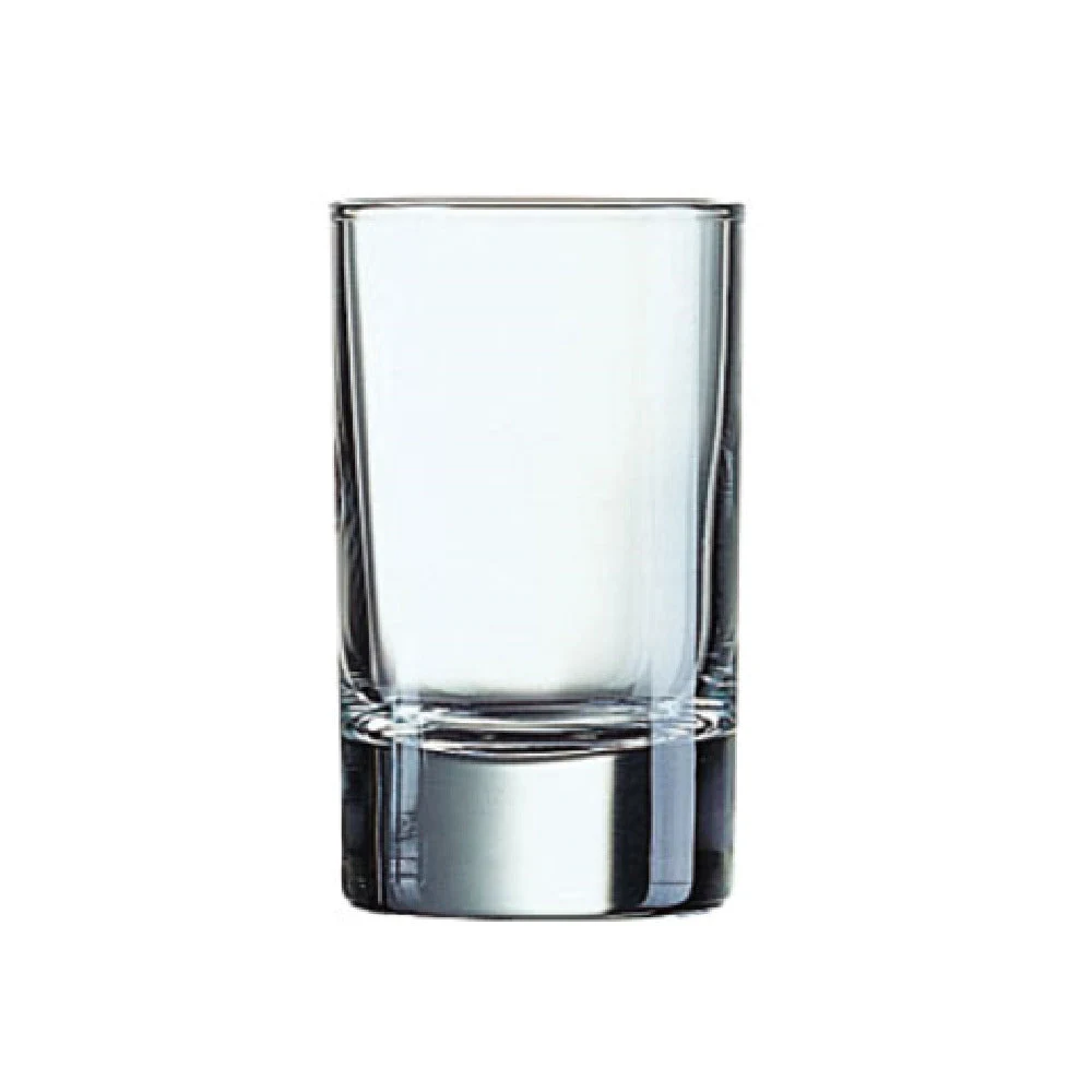 Arc Cardinal J4238 3.25 Oz Soda Lime Glass Shot and Whiskey Glass 24 Packs