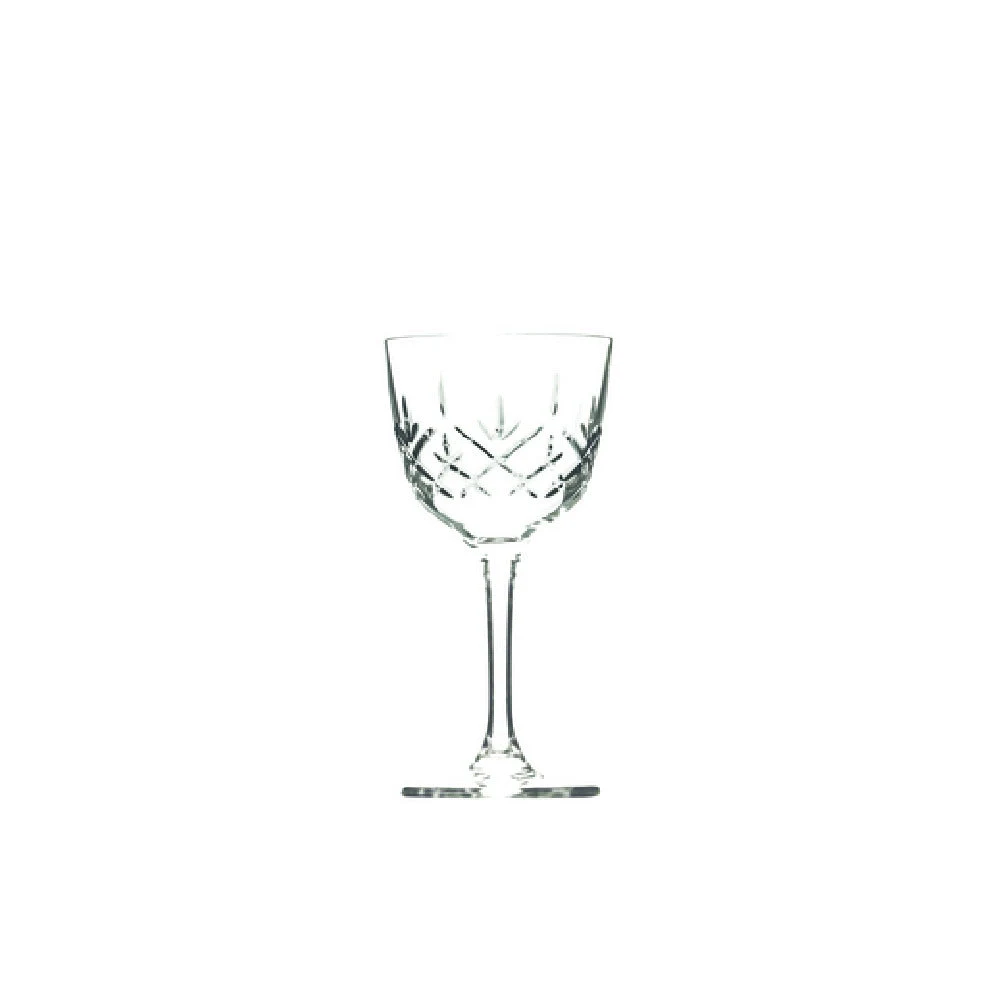 Hospitality Brands HGMO0601-012 6 Oz Nick & Nora Glass Lead-Free Crystal 12 Pack