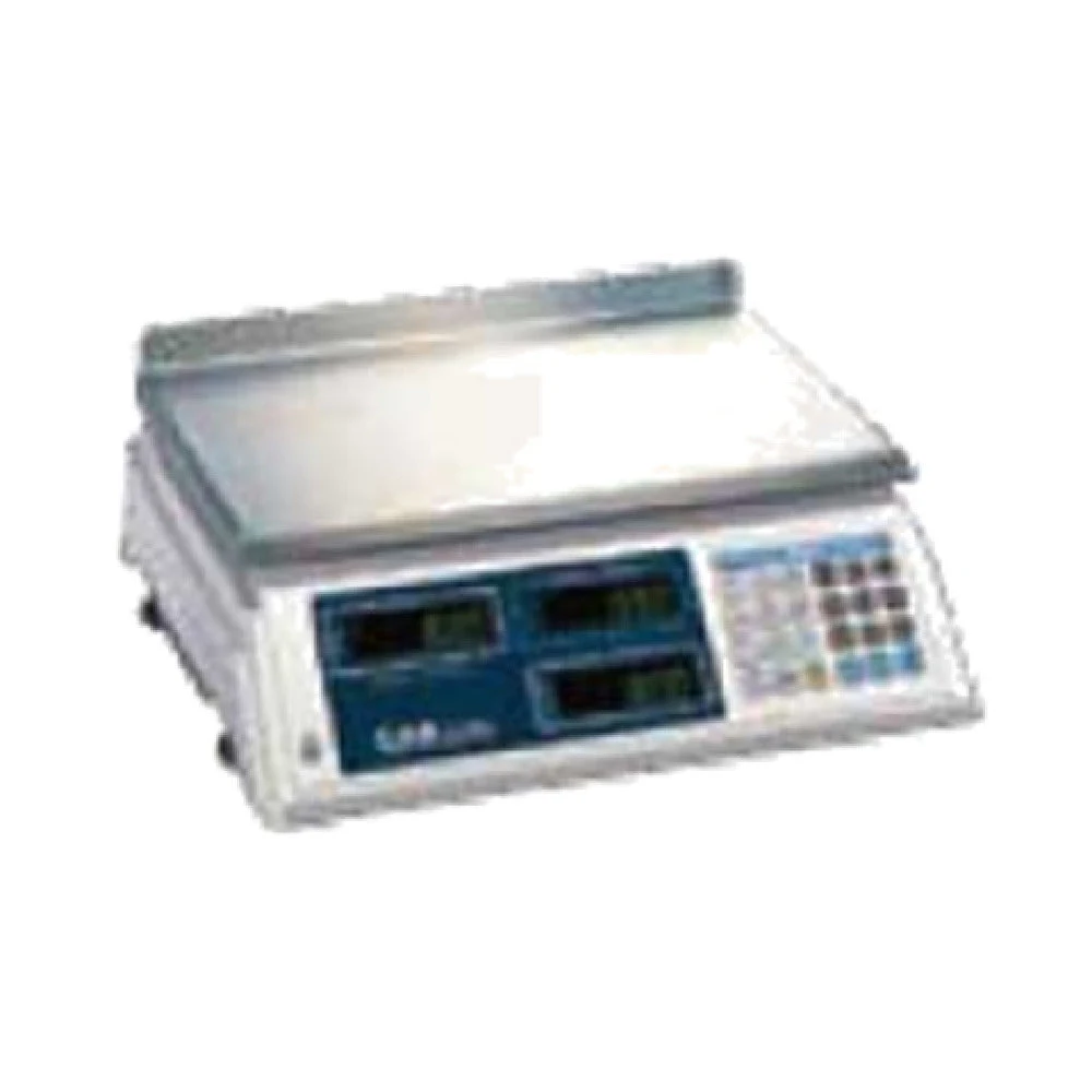 Alfa AS2K-60 60 lb Capacity CAS Commercial Price Computing Scale Stainless Steel