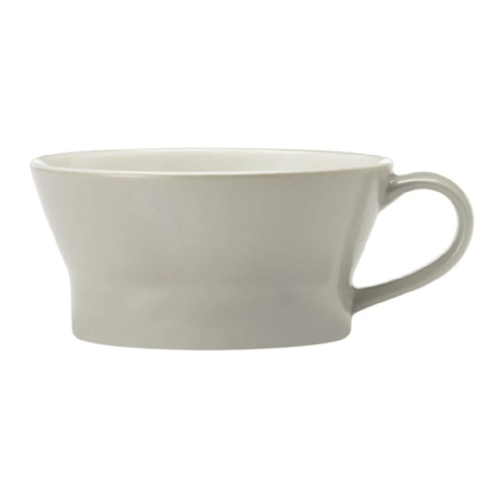 Libbey ENG-13-C 6 Inch Bowl/Mug Porcelain 12-1/2 oz With Handle Cream Mint