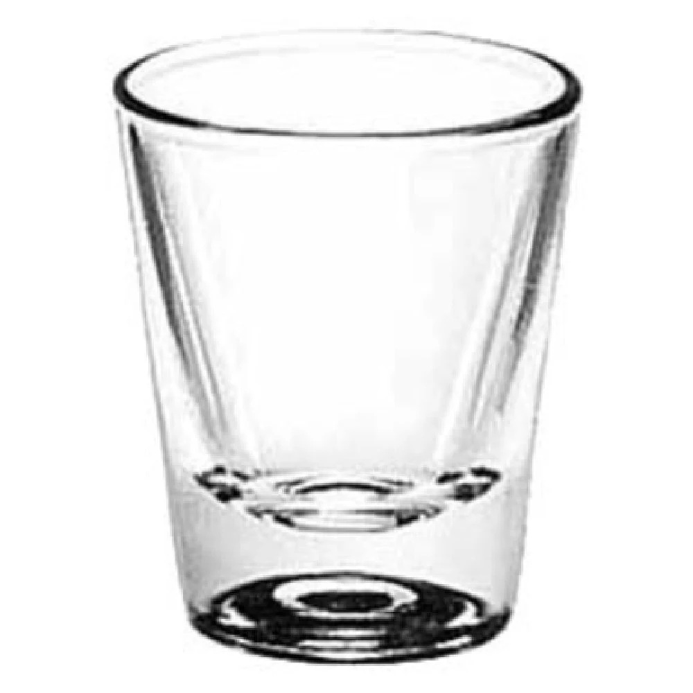 Libbey 5121 1-1/4 Oz. Shot Glass Durable Glass 72 Packs/Bundles/Cases