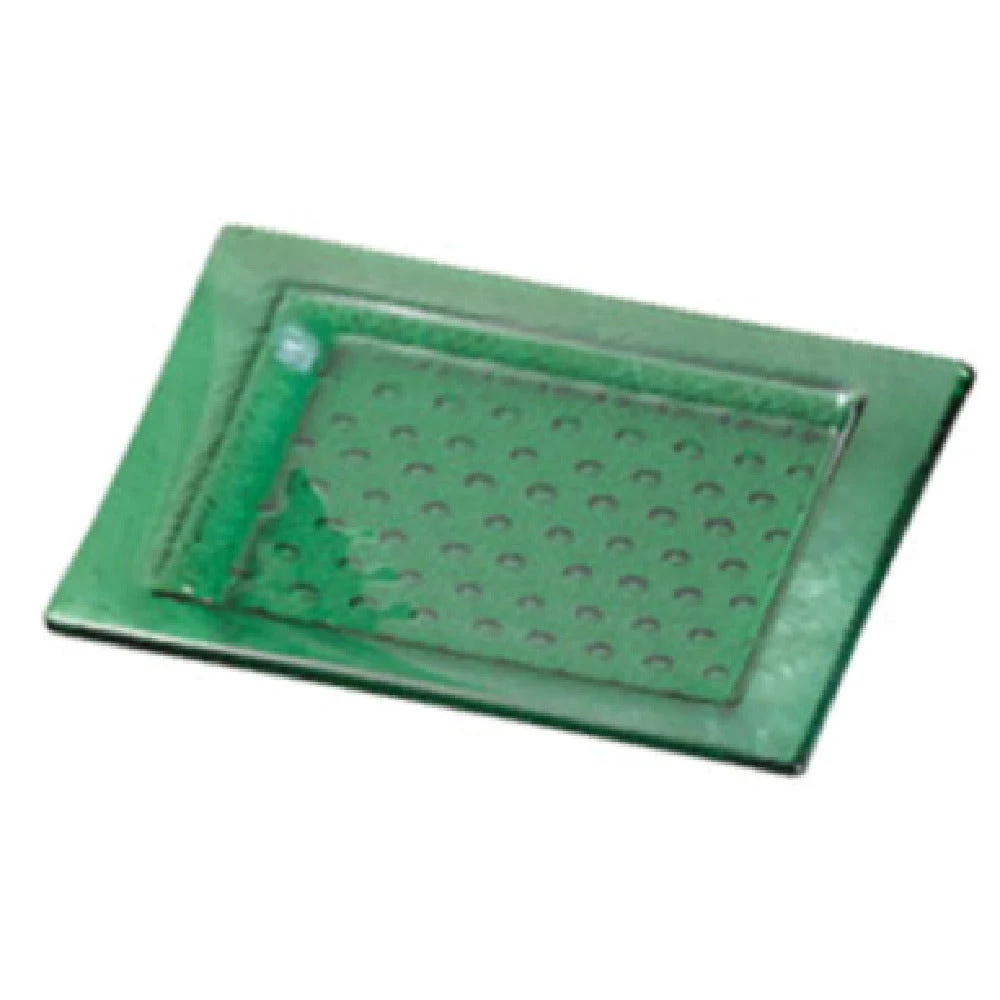 Bon Chef 100412 16 Inch Glass Rectangle Serving and Display Tray