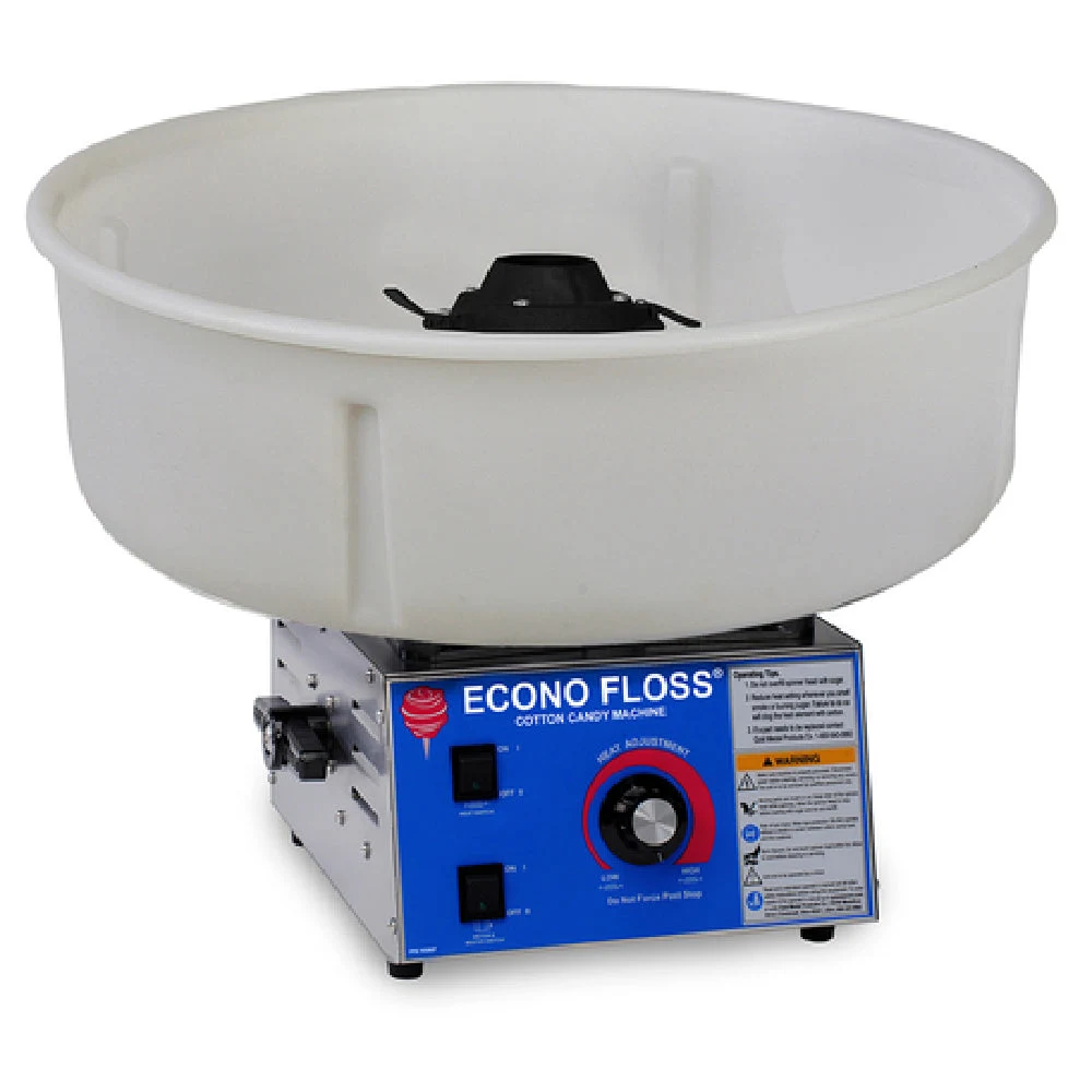 Gold Medal 3017-00-010 26 Inch Electric Cotton Candy Machine with Manual Heat Control