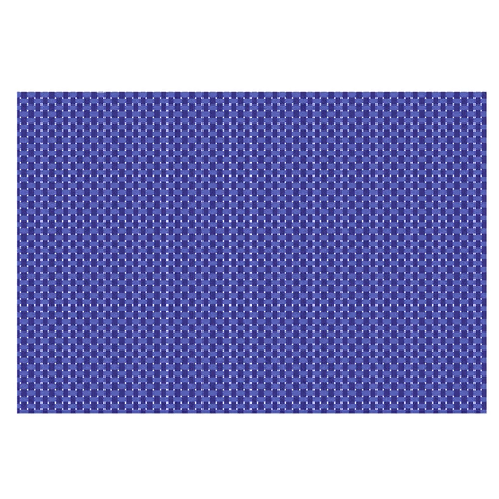 John Ritzenthaler Company 64805 19 Inch Reversible Cobalt Placemat Plastic