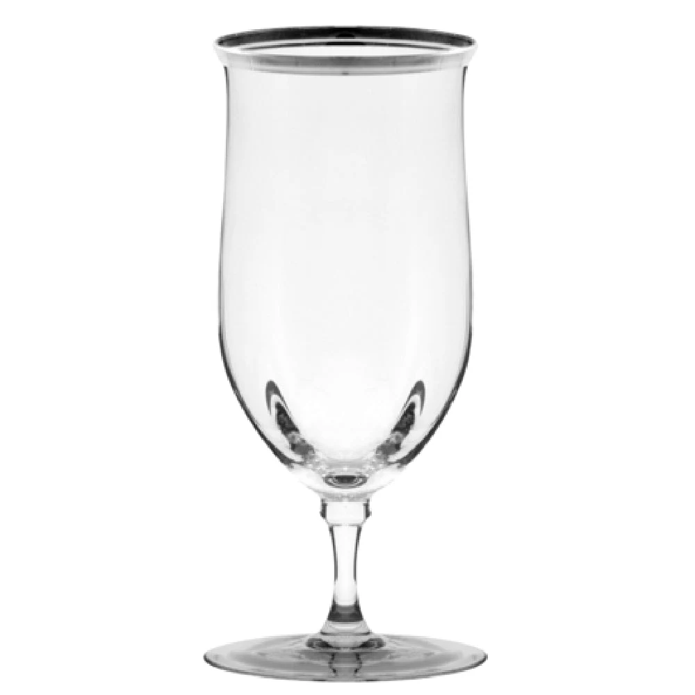 Ten Strawberry Street WINSR-GBLT-SLV Optic Goblet 16 Oz. Dishwasher Safe