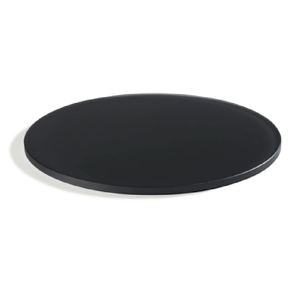 Revol 411144 11-3/4 Inch Round Tray Stackable Resin Black with Shockproof