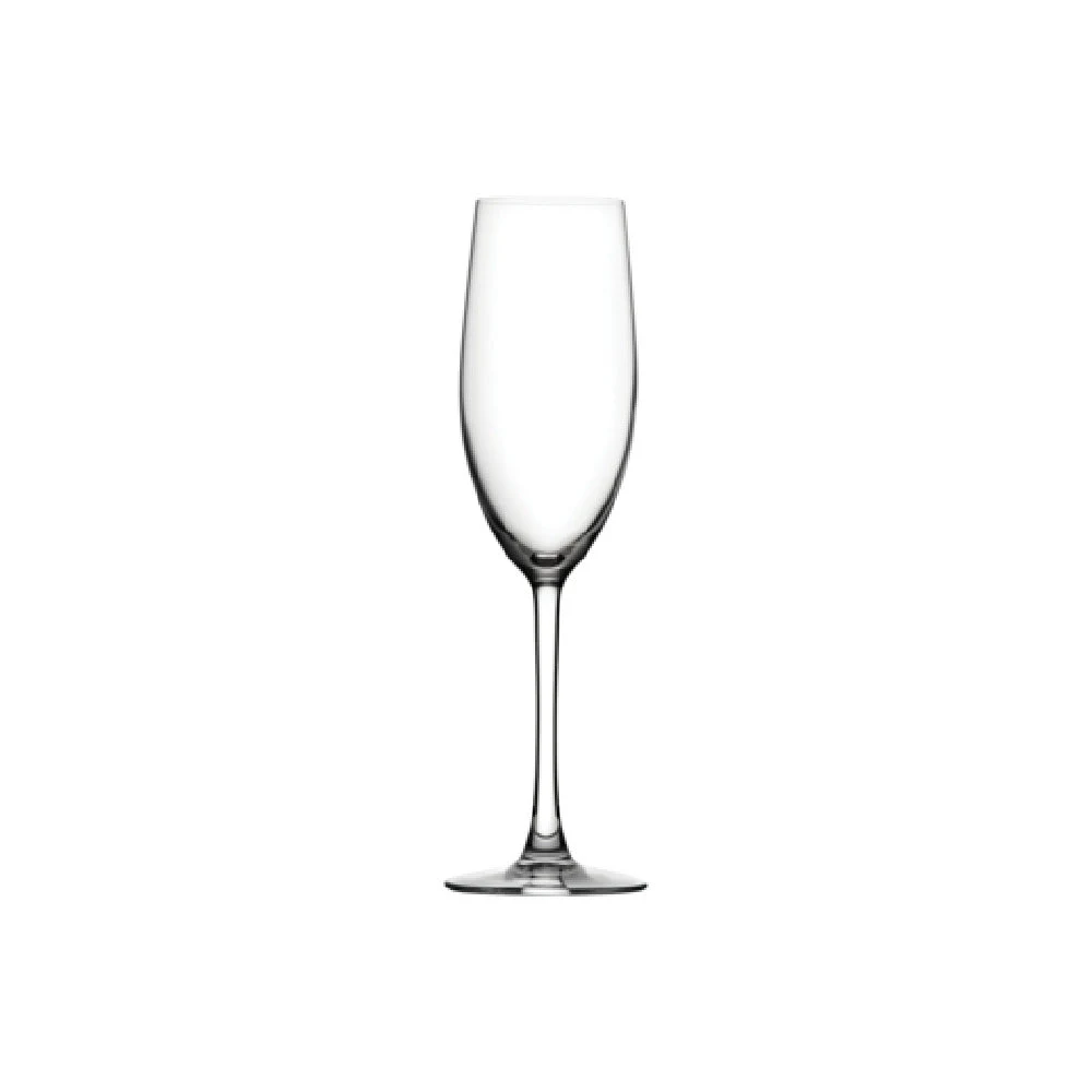 Steelite P67081 8 Oz. Flute Glass Crystalline 24 Packs/Bundles/Cases