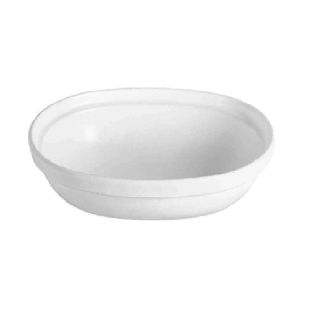 GET Enterprises TFOD04PC 186 Oz Oval Buffet Bowl with Resin Coating Pacific Blue