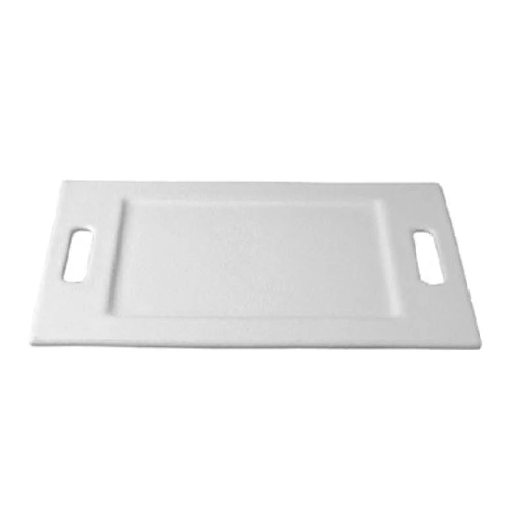 GET Enterprises TU004LM 24 Inch Serving Tray with Handles Lime Aluminum