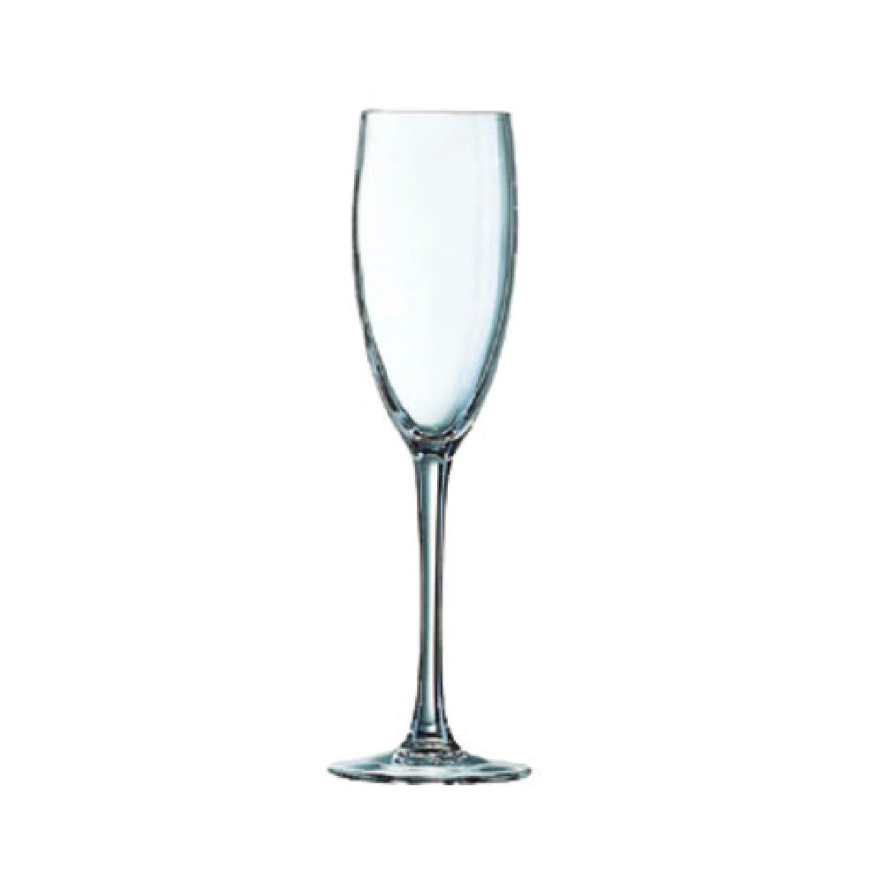 Arc Cardinal 48024 6.0 Oz Flute Lead Free Crystal Wine Glass 24 Packs