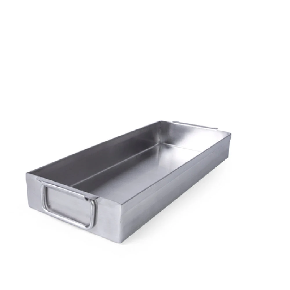 GET Enterprises SS6152 15 Inch Stainless Steel Tray with Side Handles