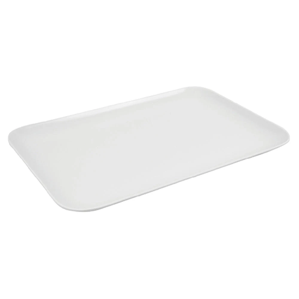 BauscherHepp T122 9-1/16 Inch Tray Rectangular Dishwasher Safe Melamine White