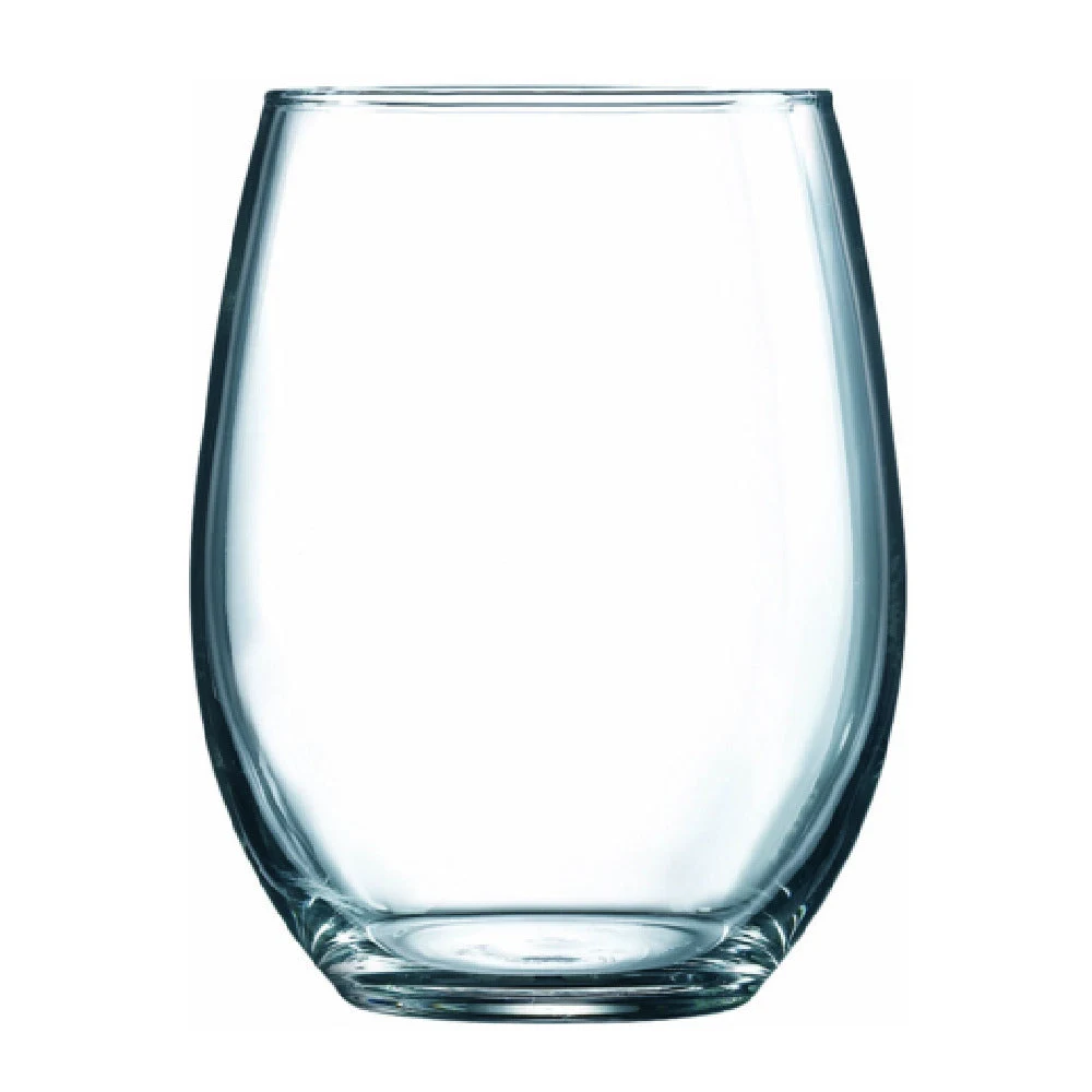 Arc Cardinal P6284 12 Oz Soda Lime Glass Stemless Wine Glass - Tabletop