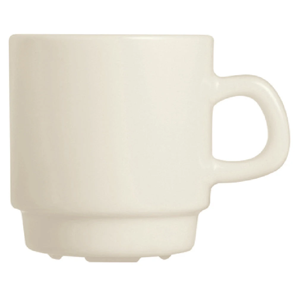 Arc Cardinal J6993 9-3/4 Oz Mug Stackable China Intensity White 3 Dozen Packs