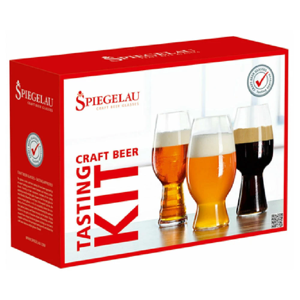 Libbey 4991693 Glass Craft Beer Tasting Set 3-piece