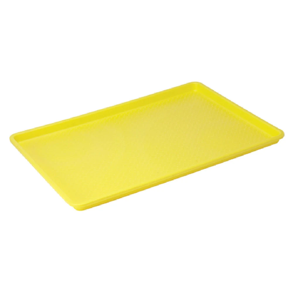 Winco FFT-1826YL 26 Inch Polypropylene Fast Food Tray Yellow