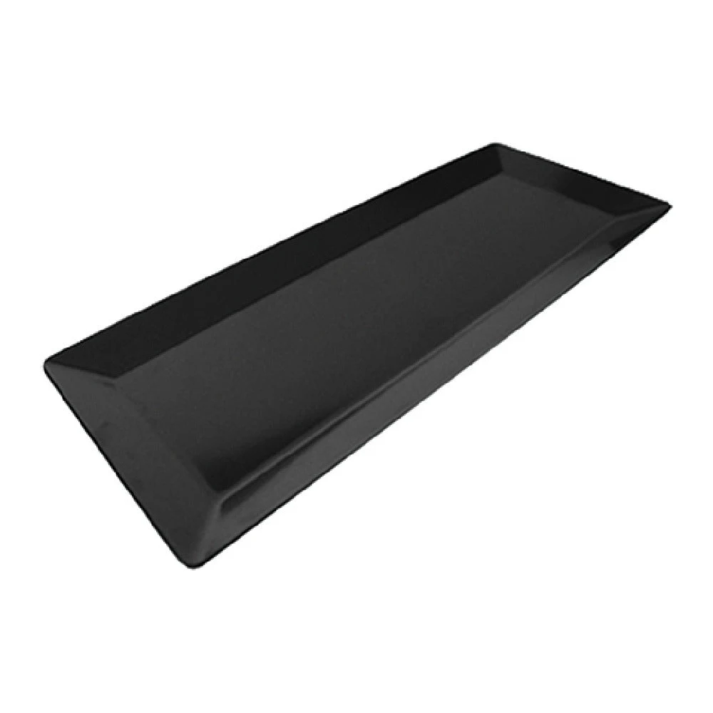 BauscherHepp TB1772 19 Inch Dishwasher Safe Serving Tray Melamine Black