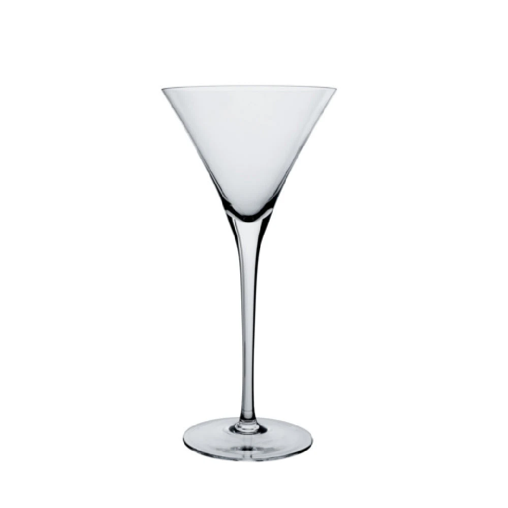 Steelite 83000WE354 8.25 Oz Long Stem Martini Glass with Signature Design